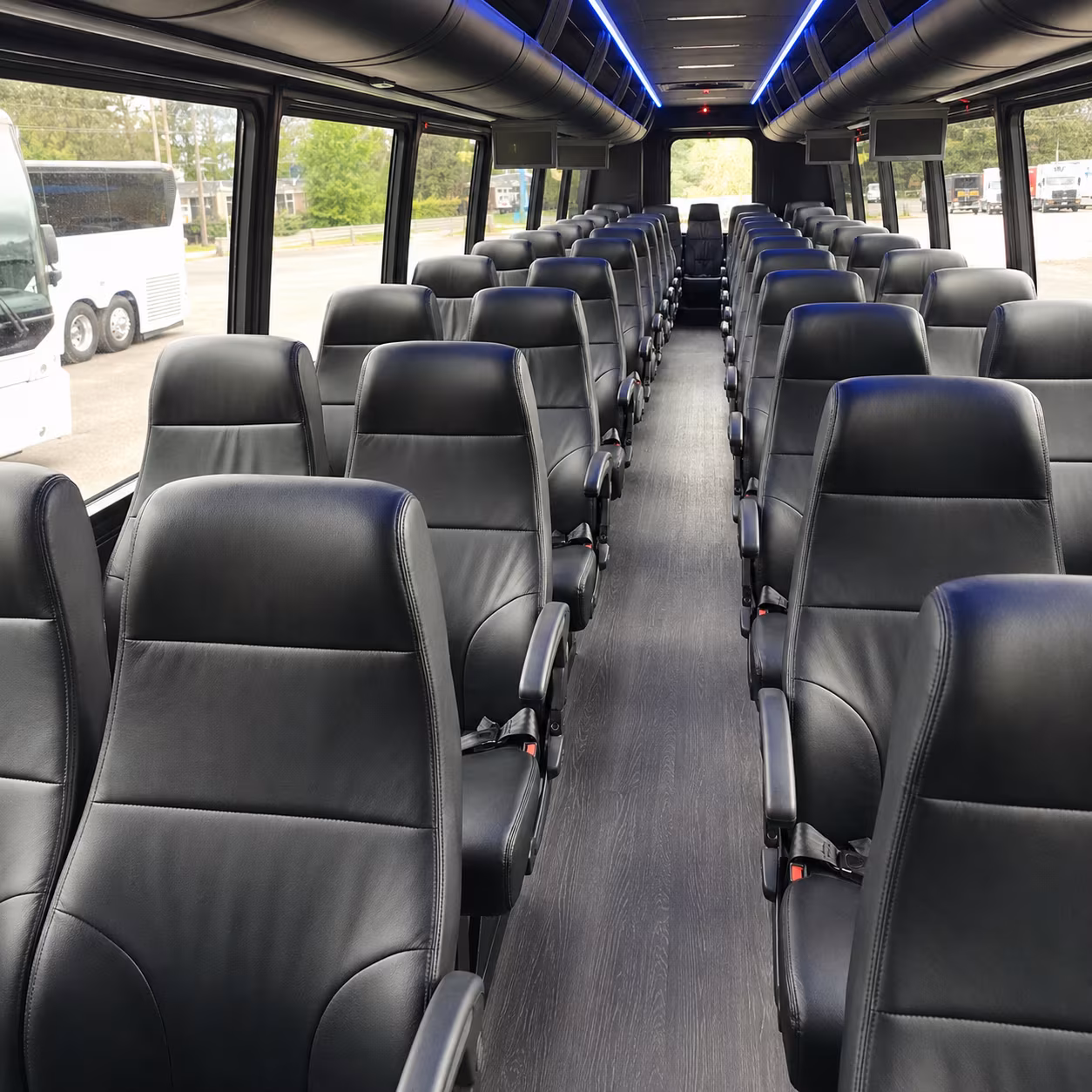 15-35 Passenger Minibus Inside