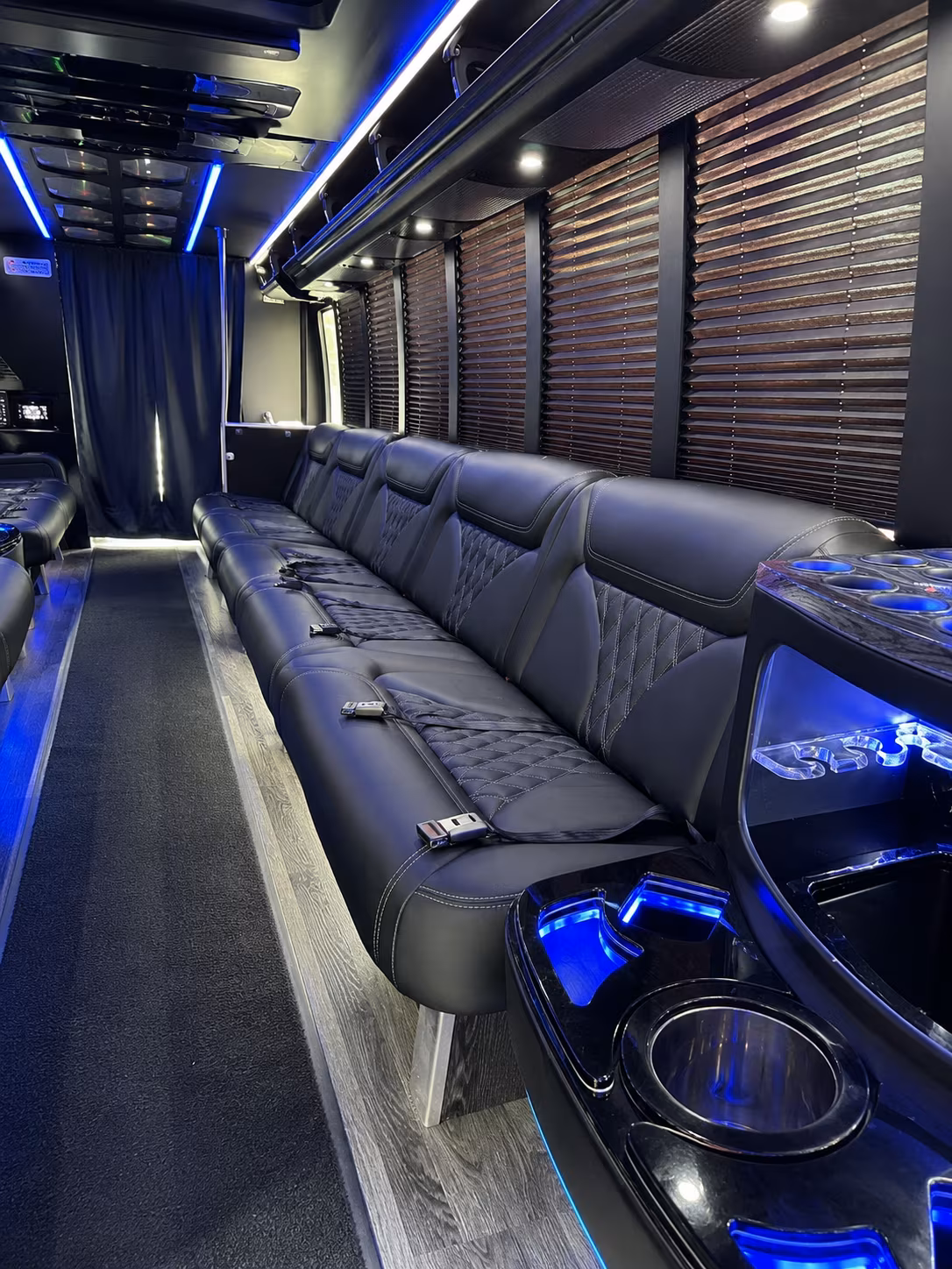 Topeka Concert & Music Festival Transportation party bus exterior