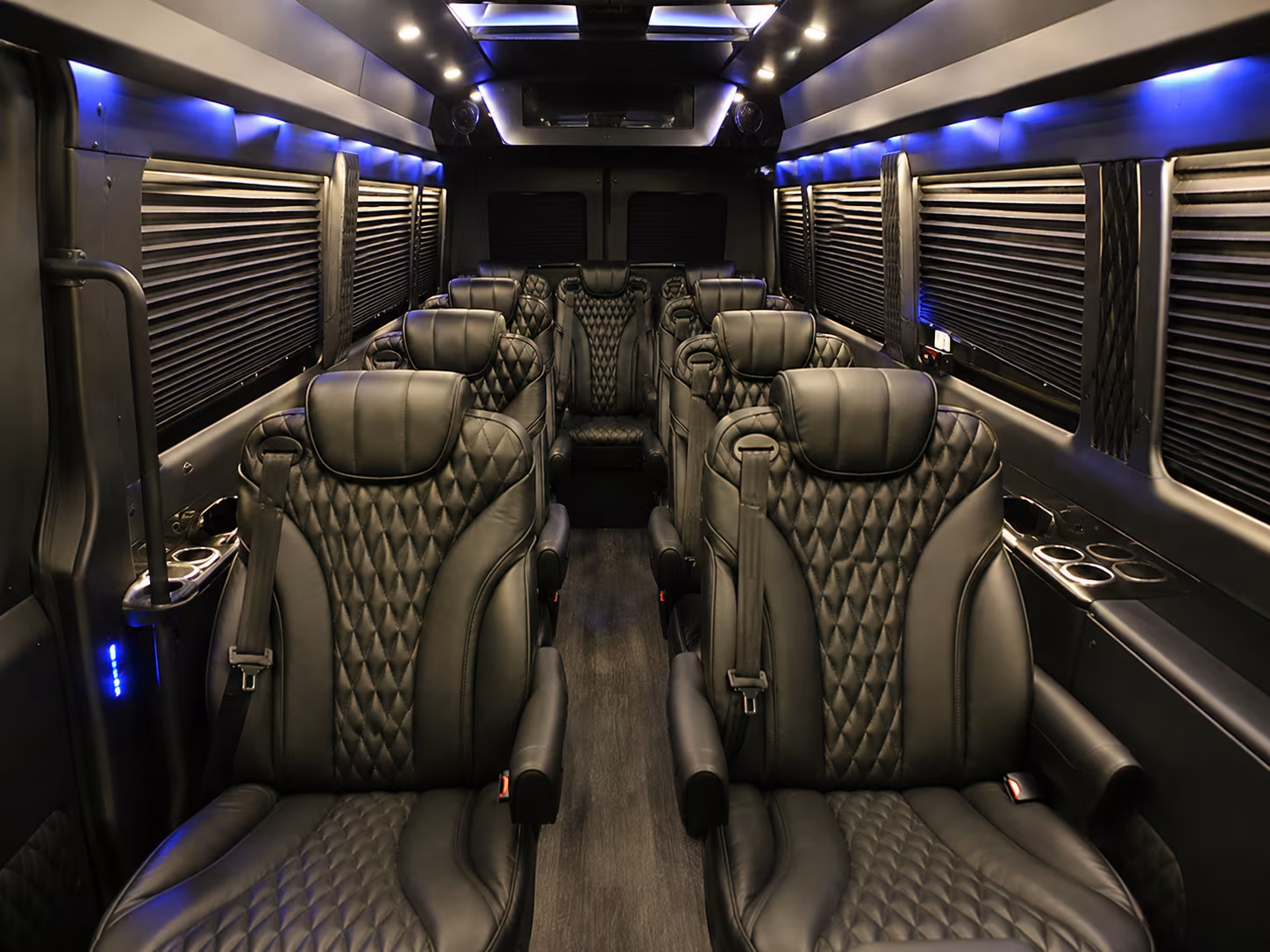 Topeka School Event Transportation party bus exterior