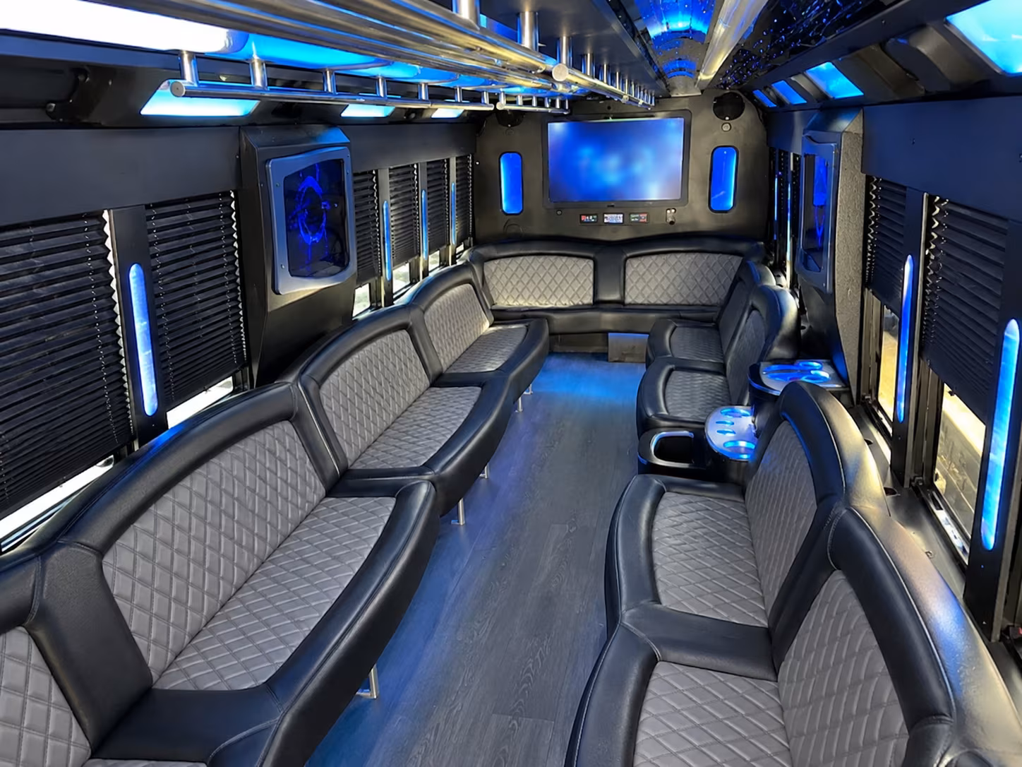 Topeka Winery Tour & Pub Crawl Transportation onboard seating