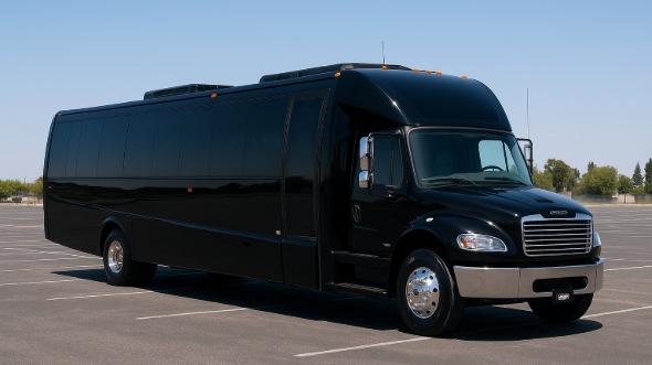 Exterior of Topeka Party Bus Company's 28 Passenger Party Bus in Kansas City