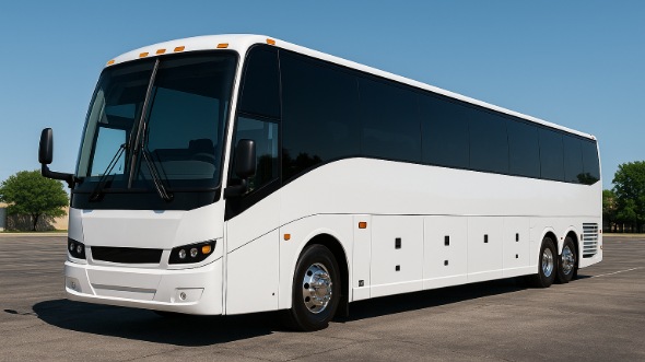 Exterior of Topeka Party Bus Company's 40 Passenger Charter Bus in Topeka
