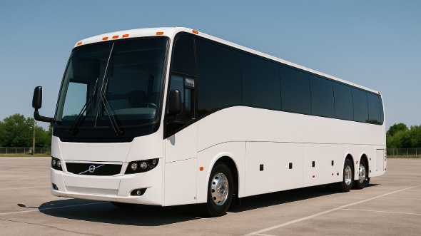 Exterior of Topeka Party Bus Company's 40 Passenger Party Bus in Lawrence