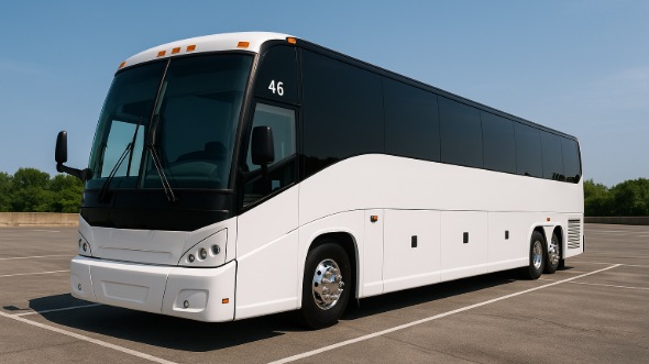 Exterior of Topeka Party Bus Company's 40 Passenger Party Bus in Lenexa